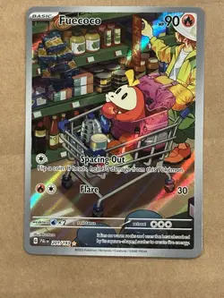 Fuecoco 201/193 Pokemon Paldea Evolved Illustration Rare Sp - Image 1