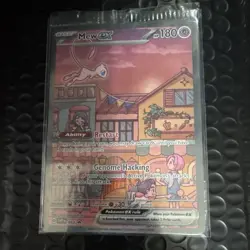 Pokemon Mew ex Sv: Scarlet & Violet Promo Holo 053 Basic HP180 sealed MINT - Image 1
