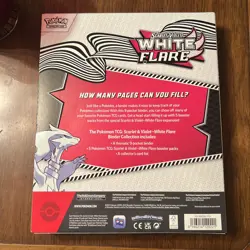 🔥 Pokemon Scarlet & Violet White Flare Binder Collection 🔥 - Image 2