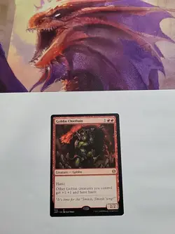 MTG - Goblin Chieftain Jumpstart Regular Rare #324 - Image 2