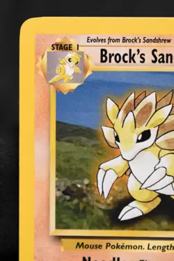 Brock's Sandslash 23/132 MP Gym Heroes Regular Rare Unlimited Pokemon TCG - Image 2