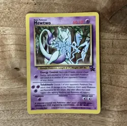 Pokemon TCG 1999-2000 Wizards Mewtwo Black Star Promo 12/102 English - Image 1