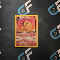 Dark Flareon 35/82 1st Edition Team Rocket Regular Pokemon TCG - Image 1