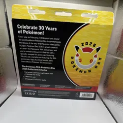 Pokemon TCG Pokemon Day 2026 Special Edition Box Promo Pikachu & Booster Packs - Image 2