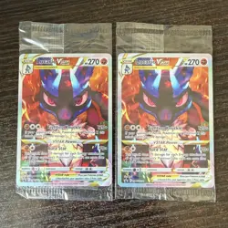 Pokemon Lucario VSTAR SWSH291 Crown Zenith ETB Promo Sealed Lot of 2 - Image 1