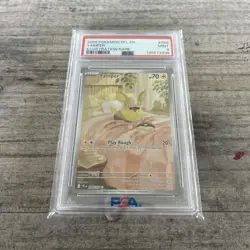 Yamper 099/094 IR 2025 Pokemon Phantasmal Flames PSA 9 Mint - Image 1