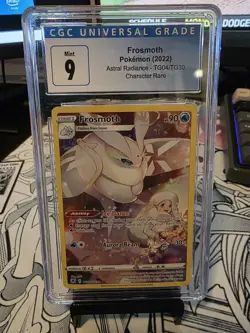 CGC 9 Gem Mint 2022 Pokemon TCG Frosmoth Astral Radiance TG04/TG30 - Image 1
