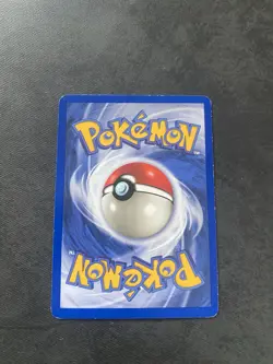 Pokemon Hitmonlee Fossil Rare Unlimited 7/62 English Fighting 60 HP non holo - Image 2