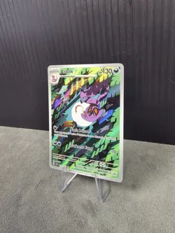 Arbok - 176/162 - Sv05: Temporal Forces Illustration Rare Pokemon TCG NM English - Image 2