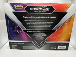 Pokemon Meowth VMAX Special Collection Box Factory Sealed Box - 5 Packs 820650804120 - Image 2