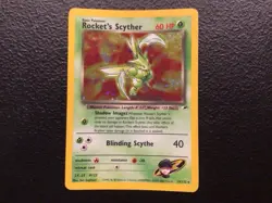 Pokemon Rocket's Scyther Holo Gym Heroes 13/132 WOTC Vintage 2000 - Image 1
