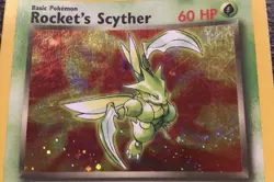 Pokemon Rocket's Scyther Holo Gym Heroes 13/132 WOTC Vintage 2000 - Image 5