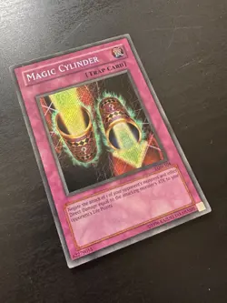 Yugioh Magic Cylinder LON-104 OG Print Secret Rare LP - Image 1