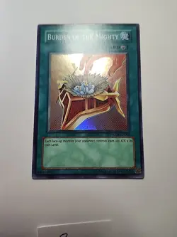 Yu-Gi-Oh! Burden of the Mighty #WC08-EN002 Light Play - Image 1