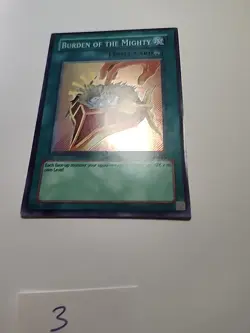 Yu-Gi-Oh! Burden of the Mighty #WC08-EN002 Light Play - Image 3