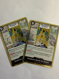 Swallow Bond en Avant OP15-096 One Piece Adventure on Kami's Island Foil x2 - Image 1