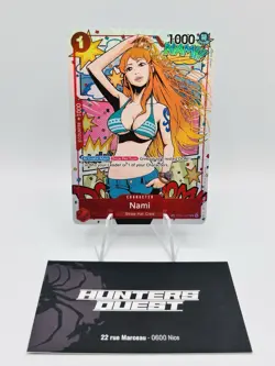 Treasure Rare Nami ST01-007 Alt Art OP06 Wings Of The Captain NM TR One Piece En - Image 1
