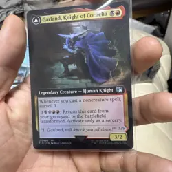Knight of Cornelia Garland English Foil Extended Art MTG Chaos Edition - Image 1