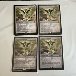 Kozilek's Orders MTG English Set of 4 Magic Booster Cards - Image 1