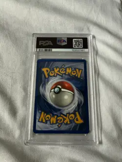1999 POKEMON BASE SET UNLIMITED #6 GYARADOS-HOLO PSA 5 - Image 2