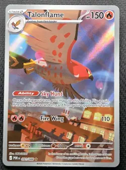 Talonflame 091/088 Illustration Rare Pokemon Perfect Order NM Pack Fresh! - Image 1