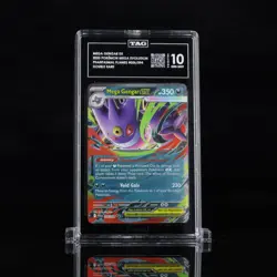 2025 Pokemon ME Phantasmal Flames 056/094 Mega Gengar EX RR TAG 10 (974) - Image 1