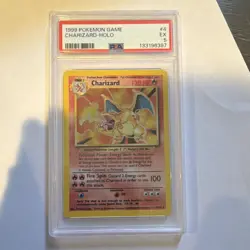 Pokemon TCG 1999 Charizard 4/102 Base Set Holo PSA 5 EX Holo Rare - Image 2