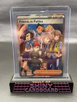 👥 Friends in Paldea 137/131 PRE Ultra Rare Trainer Pokemon 👥 - Image 1
