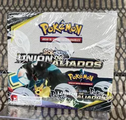 ~ESP~ SPANISH Union Aliados Team Up Factory Sealed Sun Moon Pokemon Booster Box - Image 1