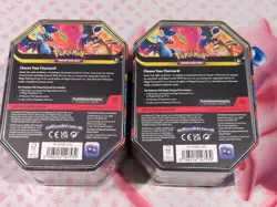 Pokemon TCG Mega Charizard X & Y EX Tins New SET OF 2 Mega Evolution SHIPS TODAY - Image 3