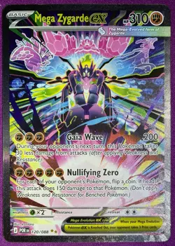 Perfect Order Mega Zygarde ex SIR 120/088 Pokemon TCG English PSA 10 Contender - Image 1