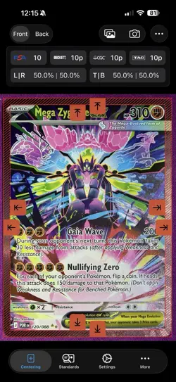 Perfect Order Mega Zygarde ex SIR 120/088 Pokemon TCG English PSA 10 Contender - Image 3