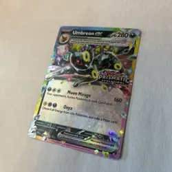 Pokemon TCG Umbreon EX 060/131 Holo Rare Stamped Prismatic Evolutions Mint - Image 2