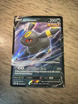 Umbreon V SWSH203 Holo Promo Sword & Shield Promo Pokemon Near Mint+ - Image 1