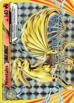POKEMON Ninetales BREAK #16/108 Holo XY - Evolutions NM - Image 1