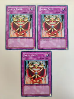3x Jar of Greed YSD-EN036 Common 1st Edition LP - Image 2