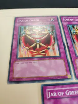 3x Jar of Greed YSD-EN036 Common 1st Edition LP - Image 3