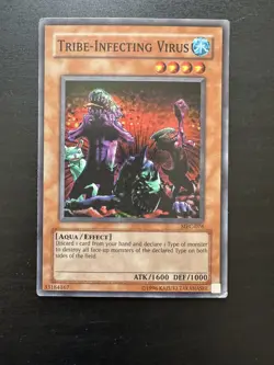Yugioh Tribe-Infecting Virus MFC-076 Super Rare MP - Image 1
