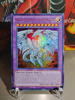 Yu-Gi-Oh! Neo Blue-Eyes Ultimate Dragon MVP1-EN001 Ultra Rare 1st Ed NM - Image 2