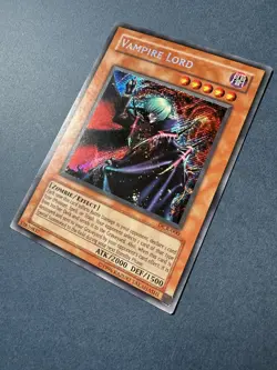 Yugioh - Vampire Lord - Secret Rare - DCR-000 - Unlimited - MP - Image 1