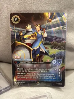Disney lorcana ENCHANTED BELLE - MECHANIC EXTRAORDINAIRE (217/204) - Image 2