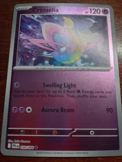 Cresselia 039/094 Me02: Phantasmal Flames Reverse Holo pokemon card - Image 1