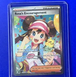 Pokemon Rosa's Encouragement Full Art Ultra Rare Trainer Card 123/088 English - Image 1