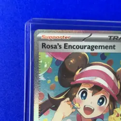 Pokemon Rosa's Encouragement Full Art Ultra Rare Trainer Card 123/088 English - Image 5