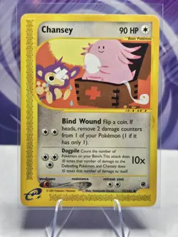 Chansey - Expedition 72/165 Uncommon Non-Holo Pokemon TCG - Image 1