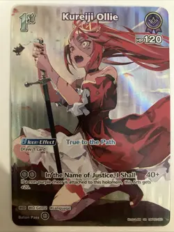 hololive OFFICIAL CARD GAME Kureiji Ollie (SR) hBP02-052 - Quintet Spectrum EN - Image 1