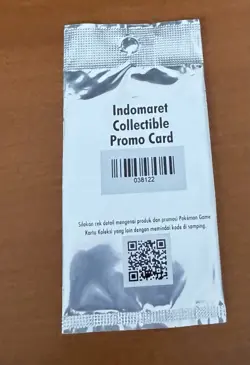 1000 Pcs Pokemon Card Indomaret Sealed Stamp Promo 038122 Without Pikachu - Image 2