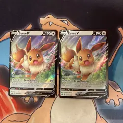 Pokemon TCG V Card Lot of 21 Eeveelutions Charizard Assorted NM - Image 4