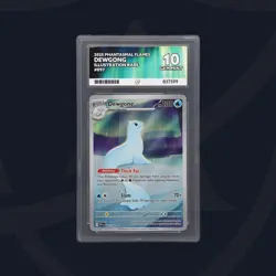 Ace 10 Dewgong 097/094 Phantasmal Flames Illustration Rare Pokemon TCG Card - Image 1