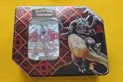 POKEMON SCARLET & VIOLET PALDEAN FATES CHARIZARD EX SEALED TIN - Image 1